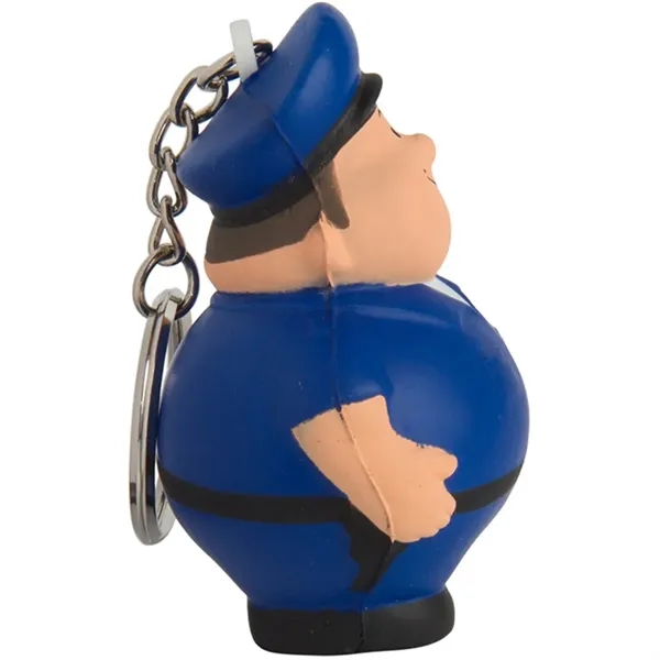 Policeman Bert themed stress reliever with keychain.... from ASI 34415 Alpi International LTD