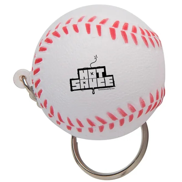 Baseball stress reliever with key ring.... from ASI 34415 Alpi International LTD