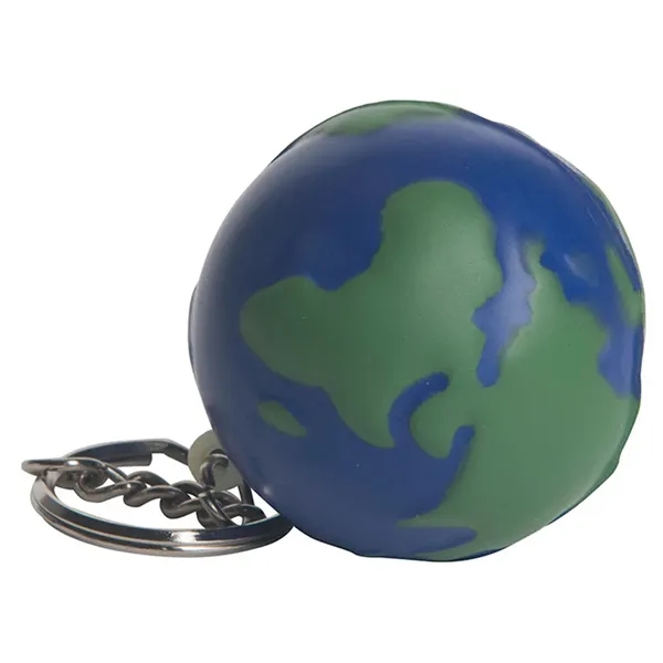 Earth shaped stress reliever with key ring.... from ASI 34415 Alpi International LTD