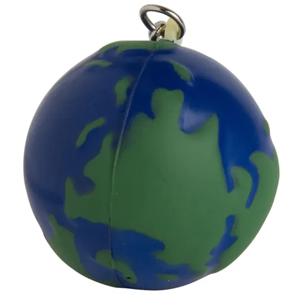 Earth shaped stress reliever with key ring.... from ASI 34415 Alpi International LTD