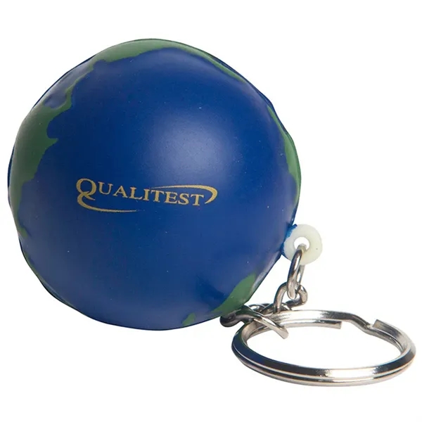 Earth shaped stress reliever with key ring.... from ASI 34415 Alpi International LTD