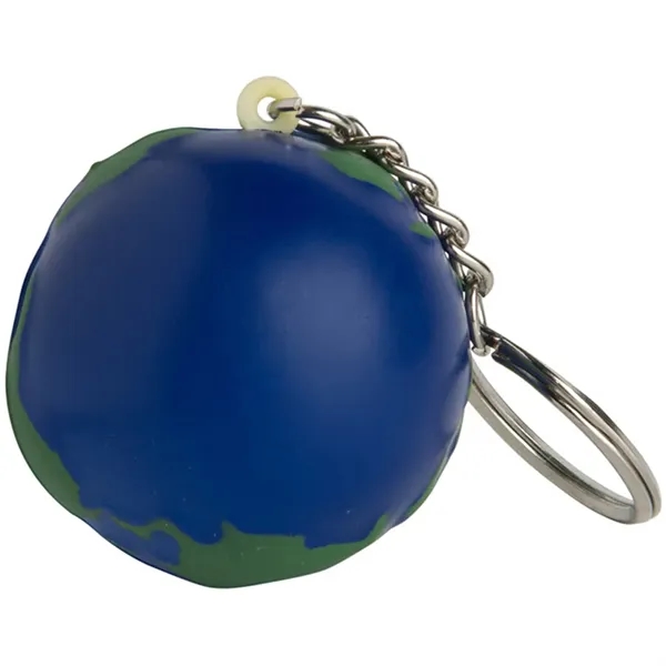 Earth shaped stress reliever with key ring.... from ASI 34415 Alpi International LTD