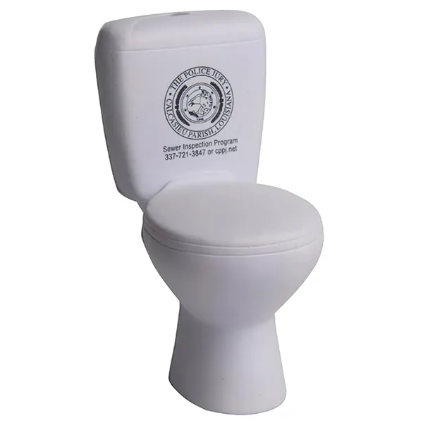 Toilet shaped stress reliever.... from ASI 34415 Alpi International LTD