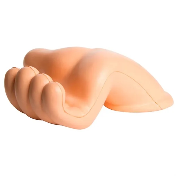 5" x 4" hand shaped stress reliever and phone holder.... from ASI 34415 Alpi International LTD