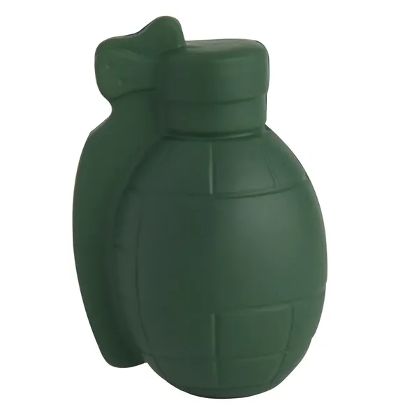2" x 3.5" grenade shaped stress reliever made of polyurethane foam.... from ASI 34415 Alpi International LTD