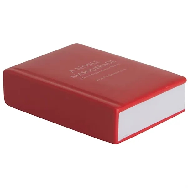 Book shaped stress reliever made of polyurethane foam.... from ASI 34415 Alpi International LTD