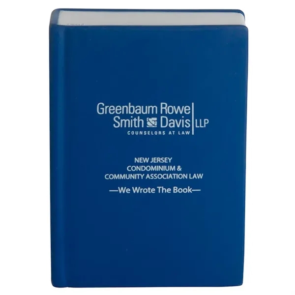 Book shaped stress reliever made of polyurethane foam.... from ASI 34415 Alpi International LTD