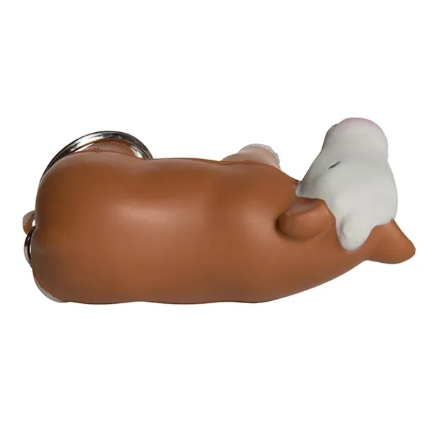 Steer shaped stress reliever with keychain.... from ASI 34415 Alpi International LTD