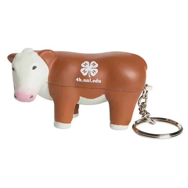 Steer shaped stress reliever with keychain.... from ASI 34415 Alpi International LTD