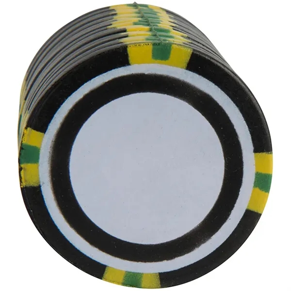 Stack of casino chips-shaped stress reliever.... from ASI 34415 Alpi International LTD