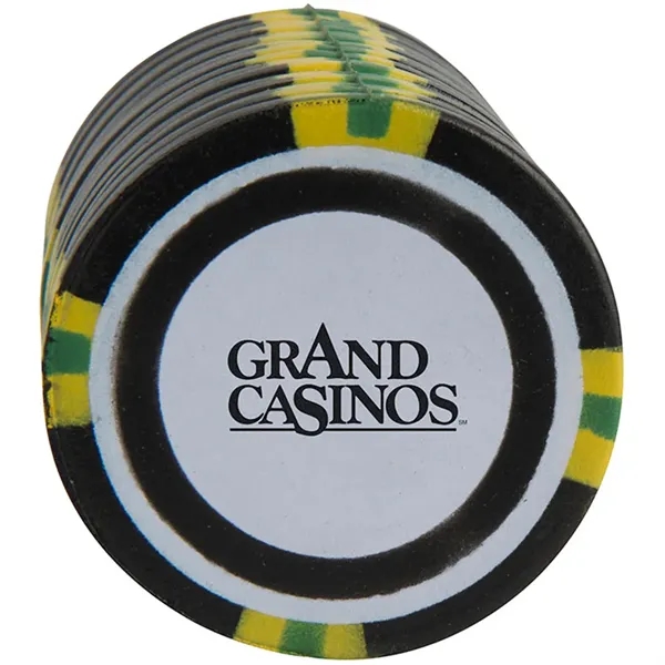 Stack of casino chips-shaped stress reliever.... from ASI 34415 Alpi International LTD