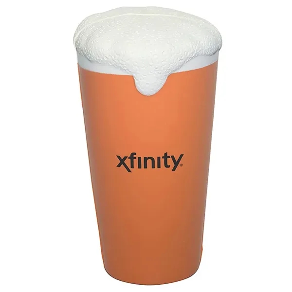 Beer glass/pint glass shaped stress reliever.... from ASI 34415 Alpi International LTD