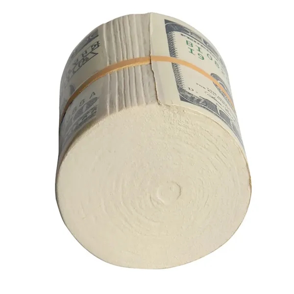 Wad of money shaped stress reliever.... from ASI 34415 Alpi International LTD