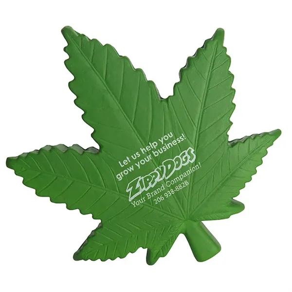 Cannabis leaf shaped stress reliever.... from ASI 34415 Alpi International LTD