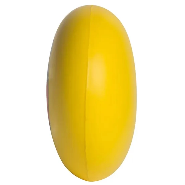 Happy face emoji stress reliever made of polyurethane foam.... from ASI 34415 Alpi International LTD