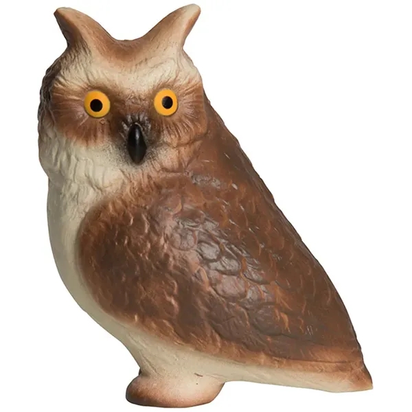 Horned owl stress reliever made of polyurethane foam.... from ASI 34415 Alpi International LTD