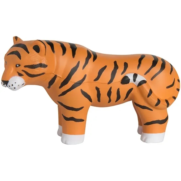 Tiger shaped stress reliever made of polyurethane foam.... from ASI 34415 Alpi International LTD
