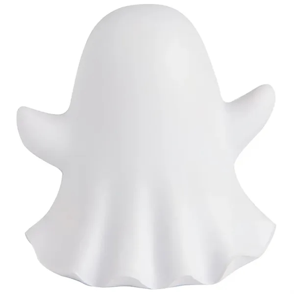 3.25" x 3" ghost emoji stress reliever made of polyurethane foam.... from ASI 34415 Alpi International LTD
