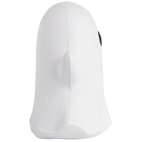 3.25" x 3" ghost emoji stress reliever made of polyurethane foam.... from ASI 34415 Alpi International LTD
