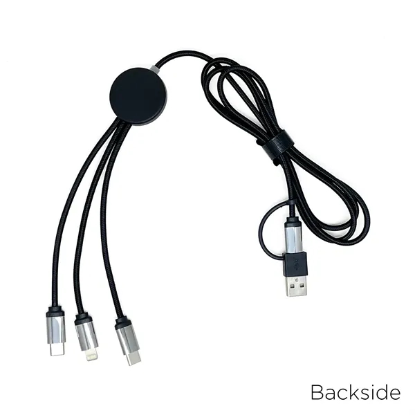 A universal charging cable with a bright LED light up decoration... from ASI 91435 Tomax USA / Tomax