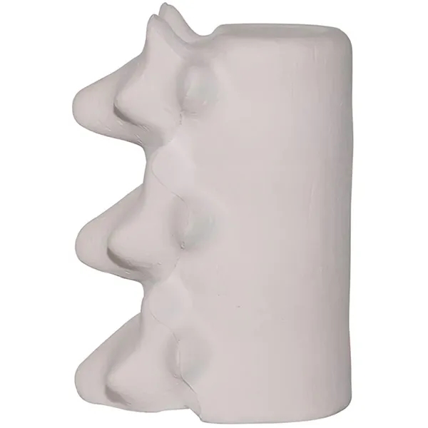 Spine shape stress reliever made of polyurethane foam.... from ASI 34415 Alpi International LTD