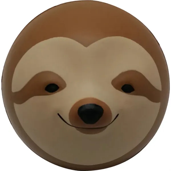 Sloth stress ball made of polyurethane foam.... from ASI 34415 Alpi International LTD