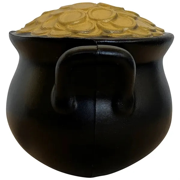 3" x 2.5" pot of gold stress reliever made of polyurethane... from ASI 34415 Alpi International LTD