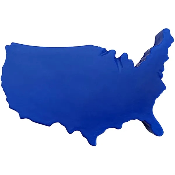 USA map shaped stress reliever made of polyurethane foam.... from ASI 34415 Alpi International LTD