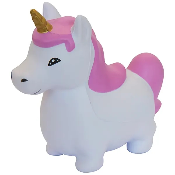 Unicorn shaped stress reliever made of polyurethane foam.... from ASI 34415 Alpi International LTD