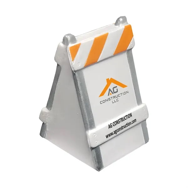 Street barricade shaped stress reliever.... from ASI 34415 Alpi International LTD