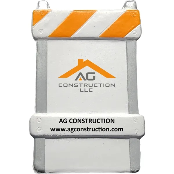 Street barricade shaped stress reliever.... from ASI 34415 Alpi International LTD