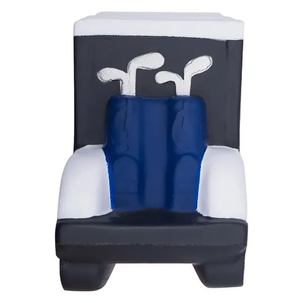 3.5" x 2.5" golf cart shaped stress reliever made of polyurethane... from ASI 34415 Alpi International LTD