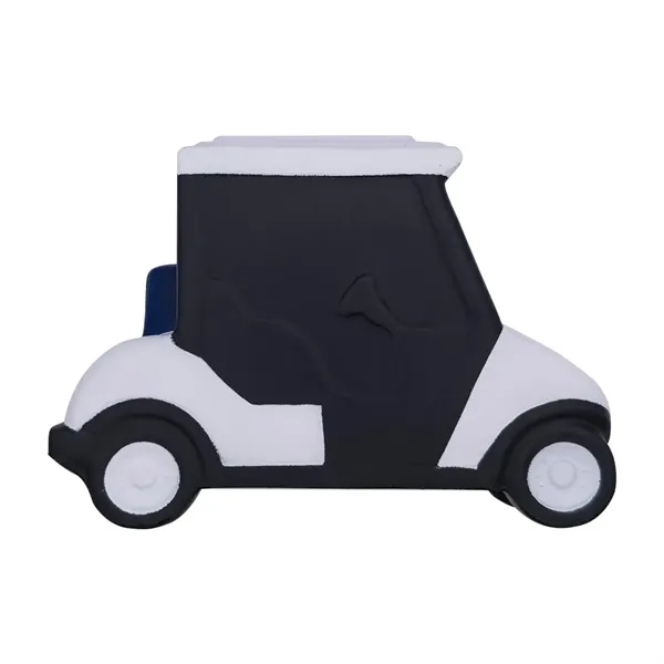3.5" x 2.5" golf cart shaped stress reliever made of polyurethane... from ASI 34415 Alpi International LTD