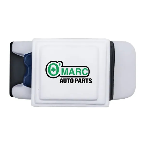 3.5" x 2.5" golf cart shaped stress reliever made of polyurethane... from ASI 34415 Alpi International LTD