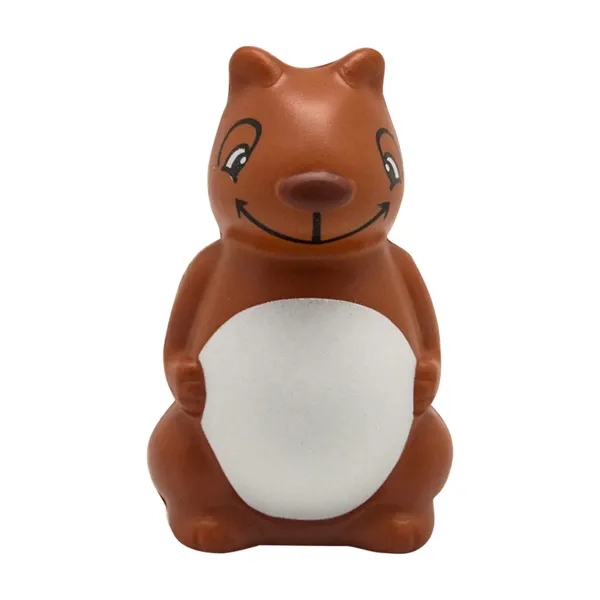 3" x 2" squirrel shaped stress reliever made of polyurethane foam.... from ASI 34415 Alpi International LTD