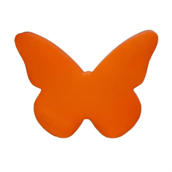 4" x 3.25" butterfly shaped stress reliever made of polyurethane foam.... from ASI 34415 Alpi International LTD