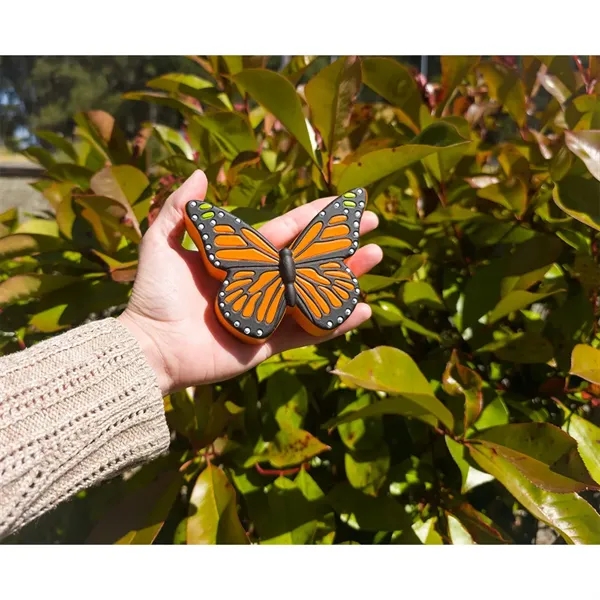 4" x 3.25" butterfly shaped stress reliever made of polyurethane foam.... from ASI 34415 Alpi International LTD