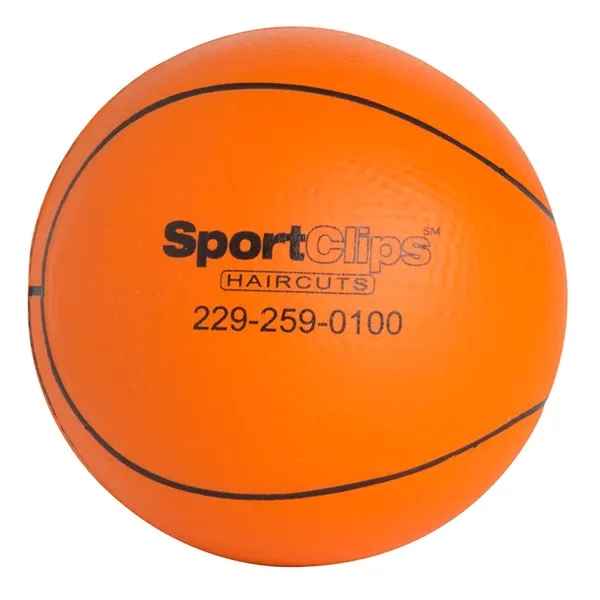 Basketball stress ball made of slow-return foam.... from ASI 34415 Alpi International LTD