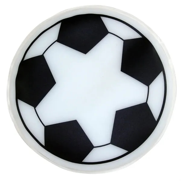 Soccer ball cold pack filled with cool soothing gel.... from ASI 34415 Alpi International LTD