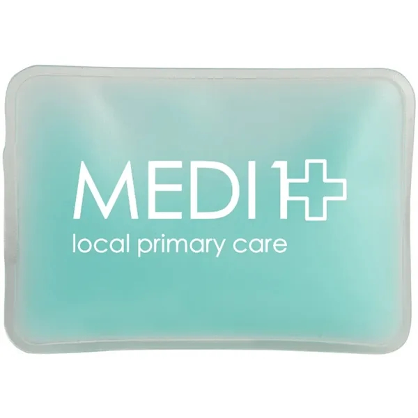 Opaque rectangular-shaped cold pack filled with cool soothing gel.... from ASI 34415 Alpi International LTD