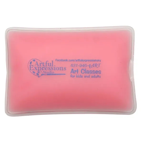 Opaque rectangular-shaped cold pack filled with cool soothing gel.... from ASI 34415 Alpi International LTD