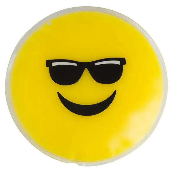 Mr. Cool face emoji cold pack filled with cool soothing gel.... from ASI 34415 Alpi International LTD