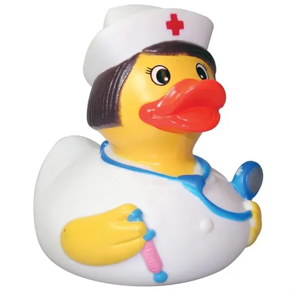 Nurse themed rubber duck.... from ASI 34415 Alpi International LTD