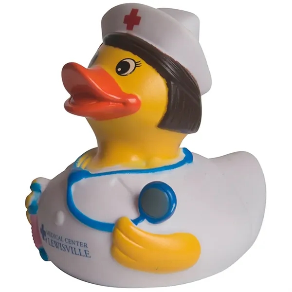 Nurse themed rubber duck.... from ASI 34415 Alpi International LTD