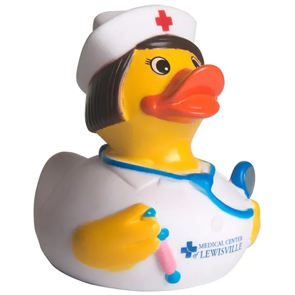 Nurse themed rubber duck.... from ASI 34415 Alpi International LTD