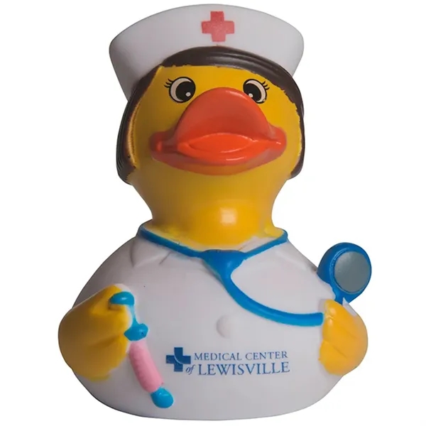 Nurse themed rubber duck.... from ASI 34415 Alpi International LTD