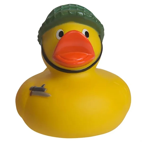 Military themed rubber duck.... from ASI 34415 Alpi International LTD