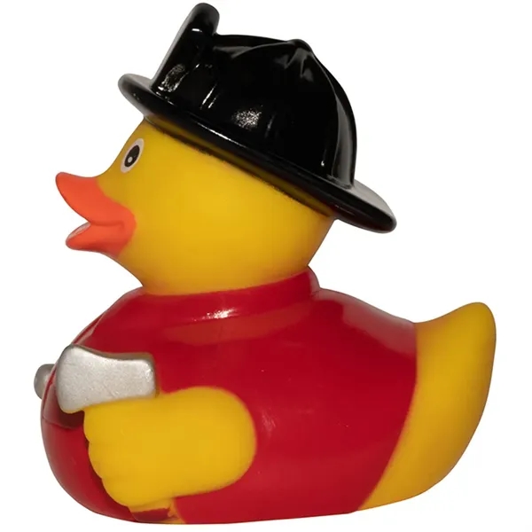 Fireman themed rubber duck.... from ASI 34415 Alpi International LTD