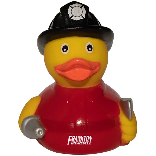 Fireman themed rubber duck.... from ASI 34415 Alpi International LTD
