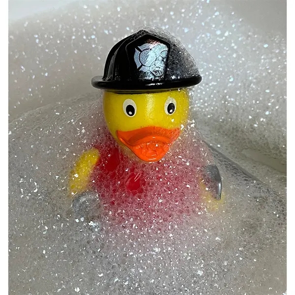 Fireman themed rubber duck.... from ASI 34415 Alpi International LTD